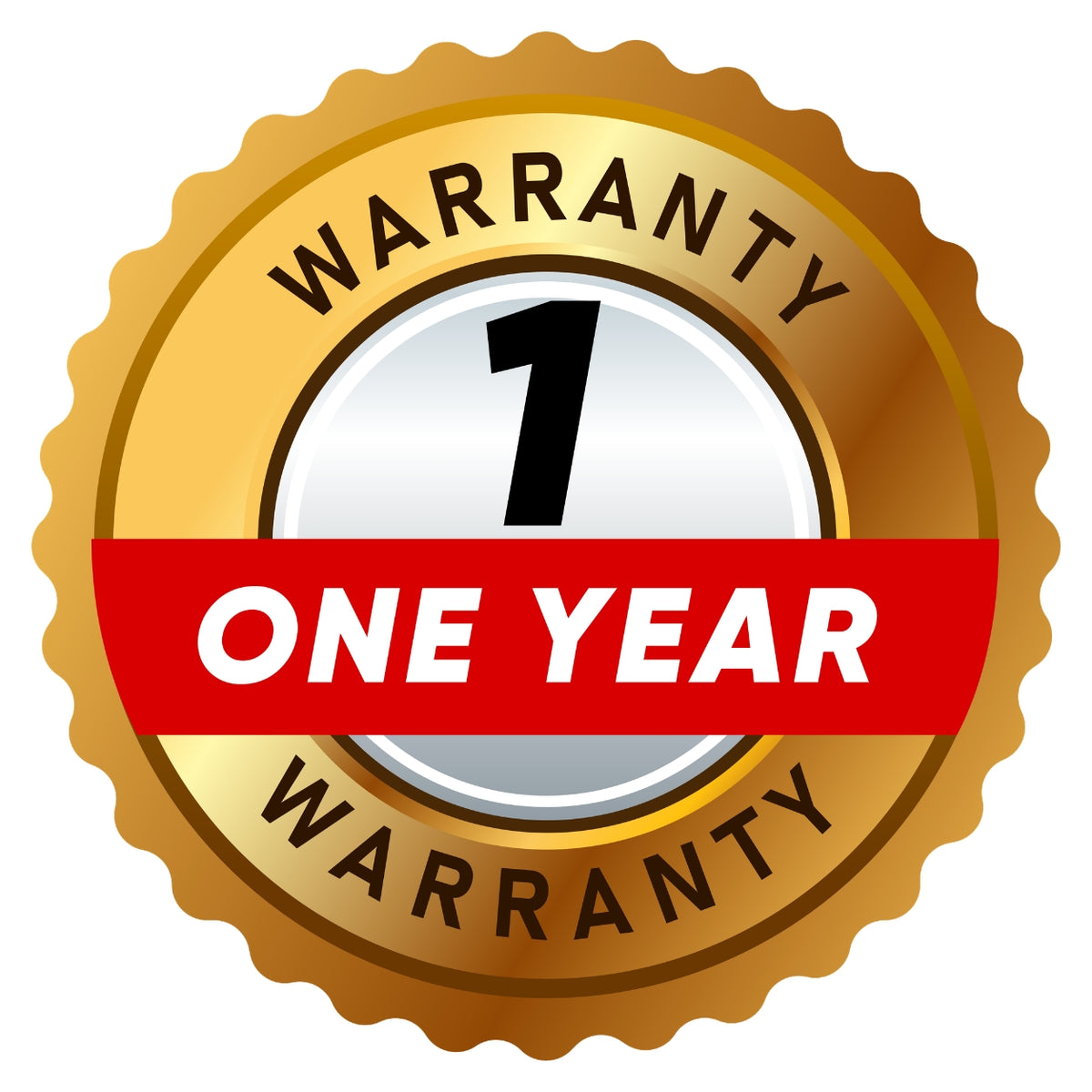 1 Year Warranty - Risk-free coverage