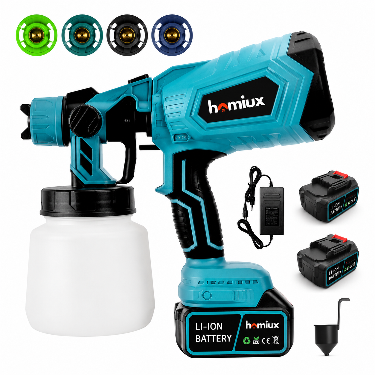 Homiux All-in-One Cordless Paint Sprayer