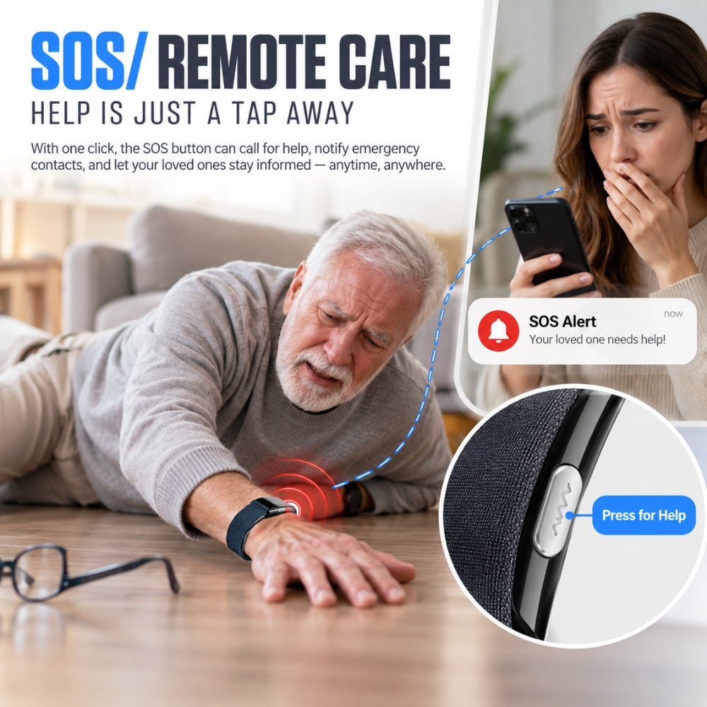 HOMINUX Smart Wristband | Fitness tracker & Health Monitoring