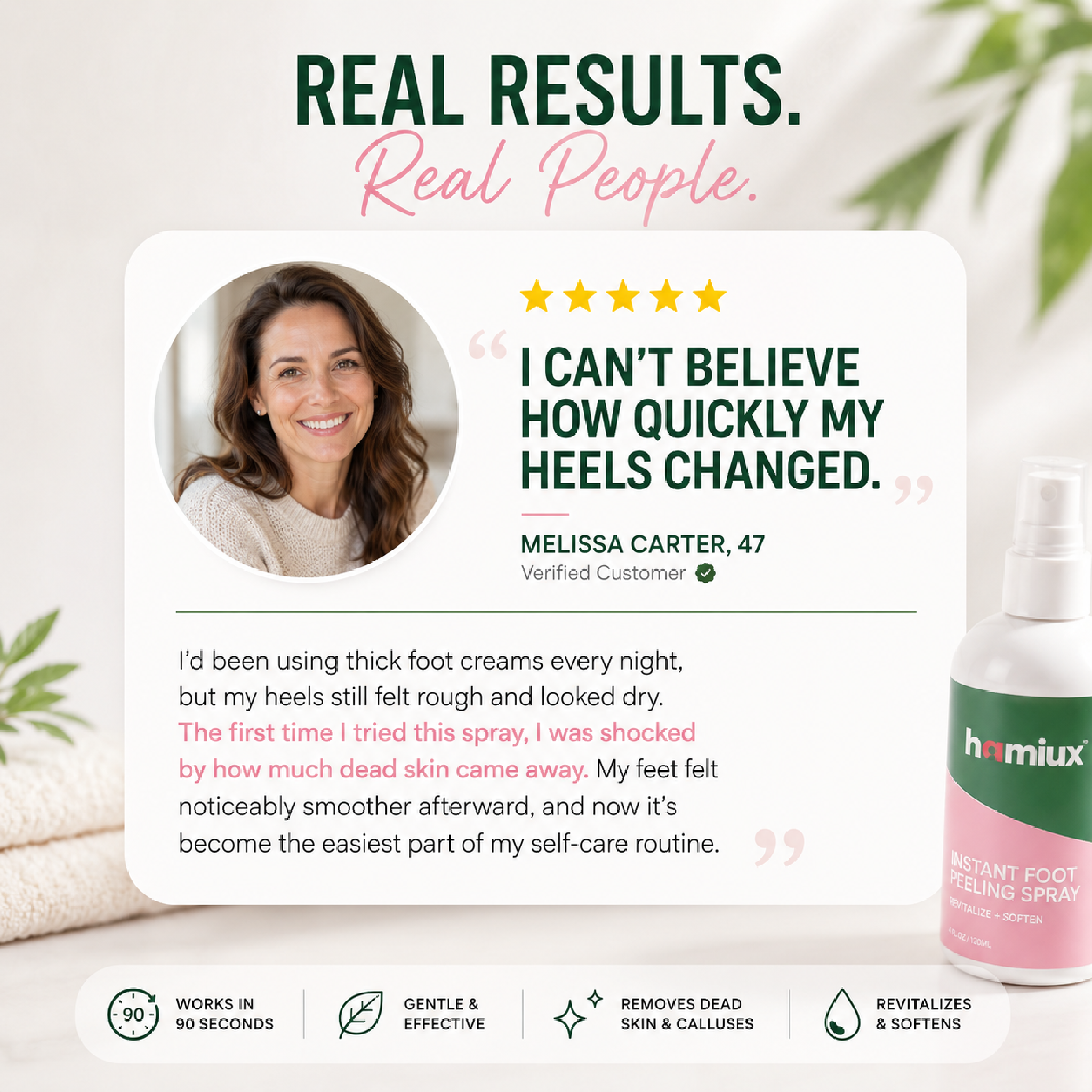 Homiux™ Instant Foot Peel Spray