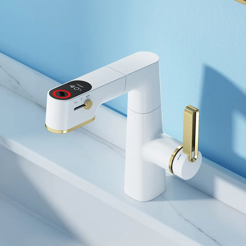 3-Speed Digital Display Faucet – Hot & Cold Lift Design
