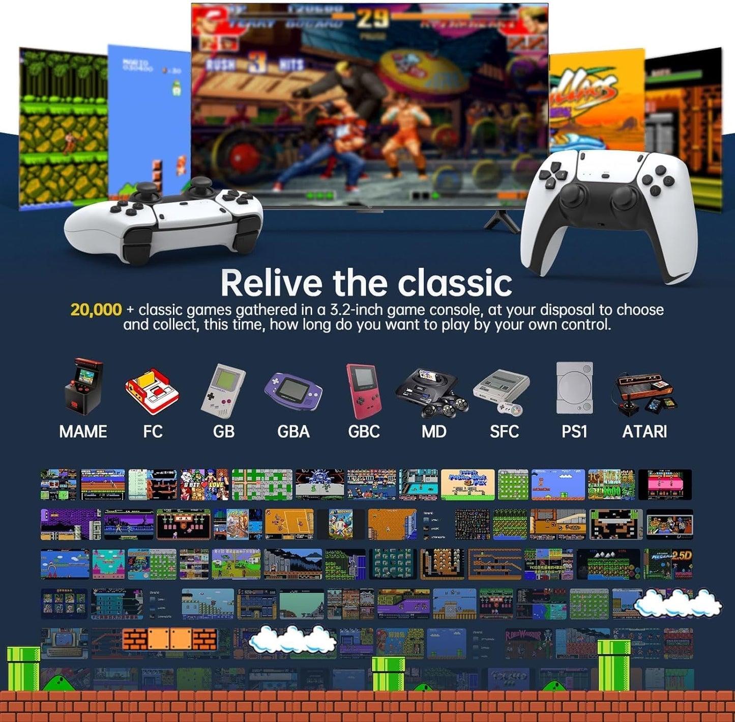 Wireless Retro Game Console