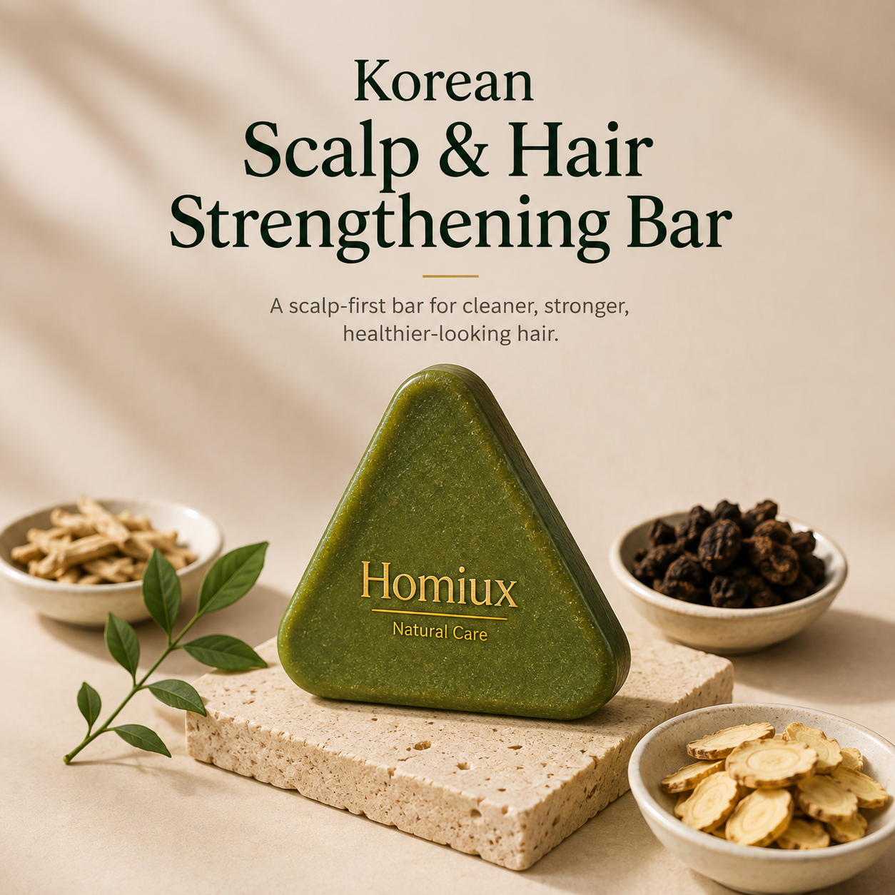 Korean Scalp & Hair Strengthening Bar