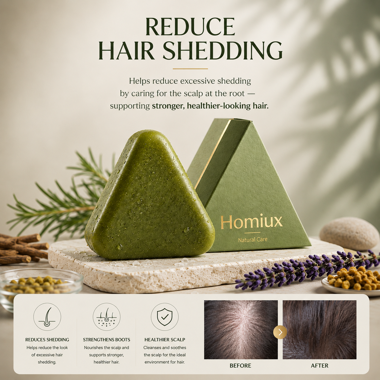 Korean Scalp & Hair Strengthening Bar