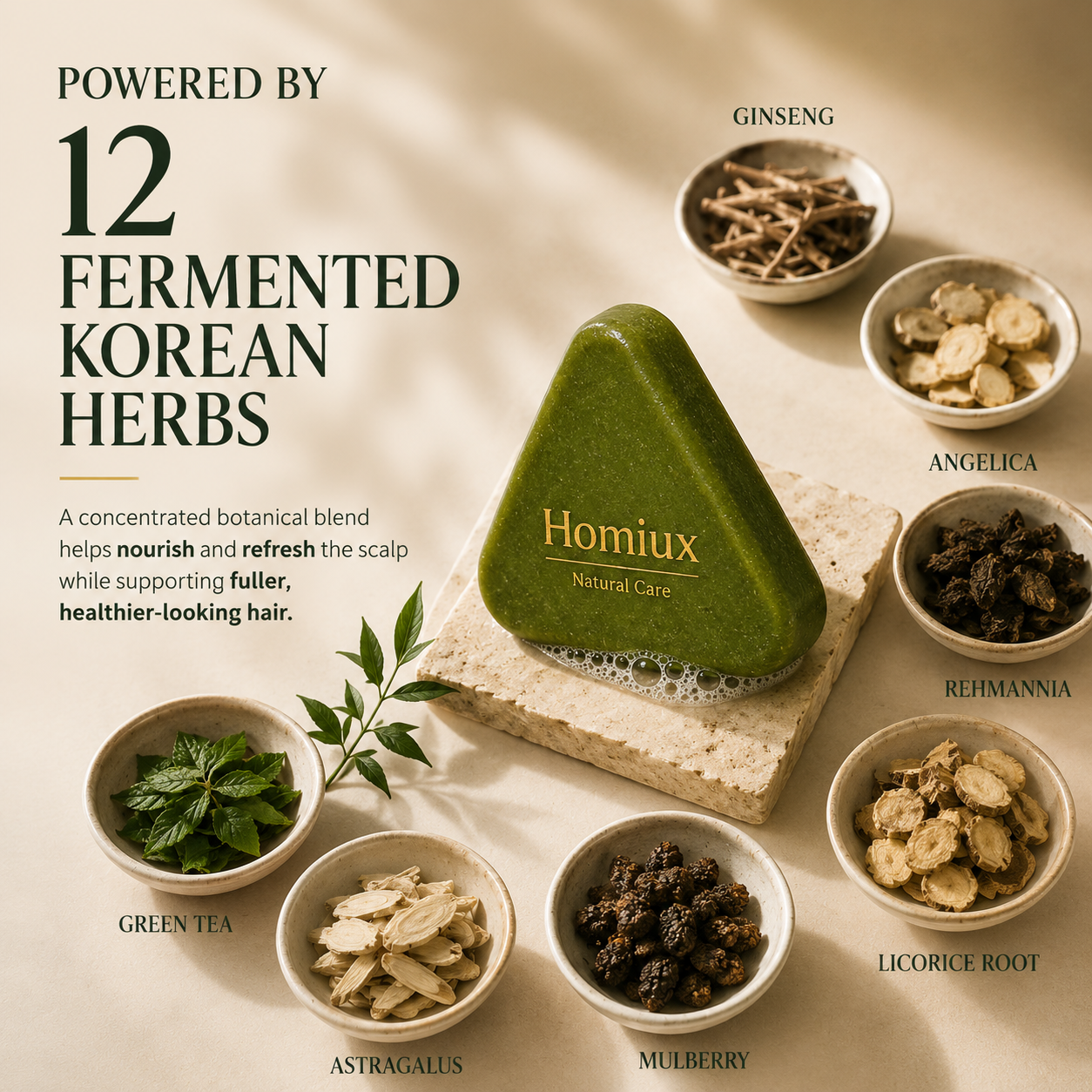 Korean Scalp & Hair Strengthening Bar