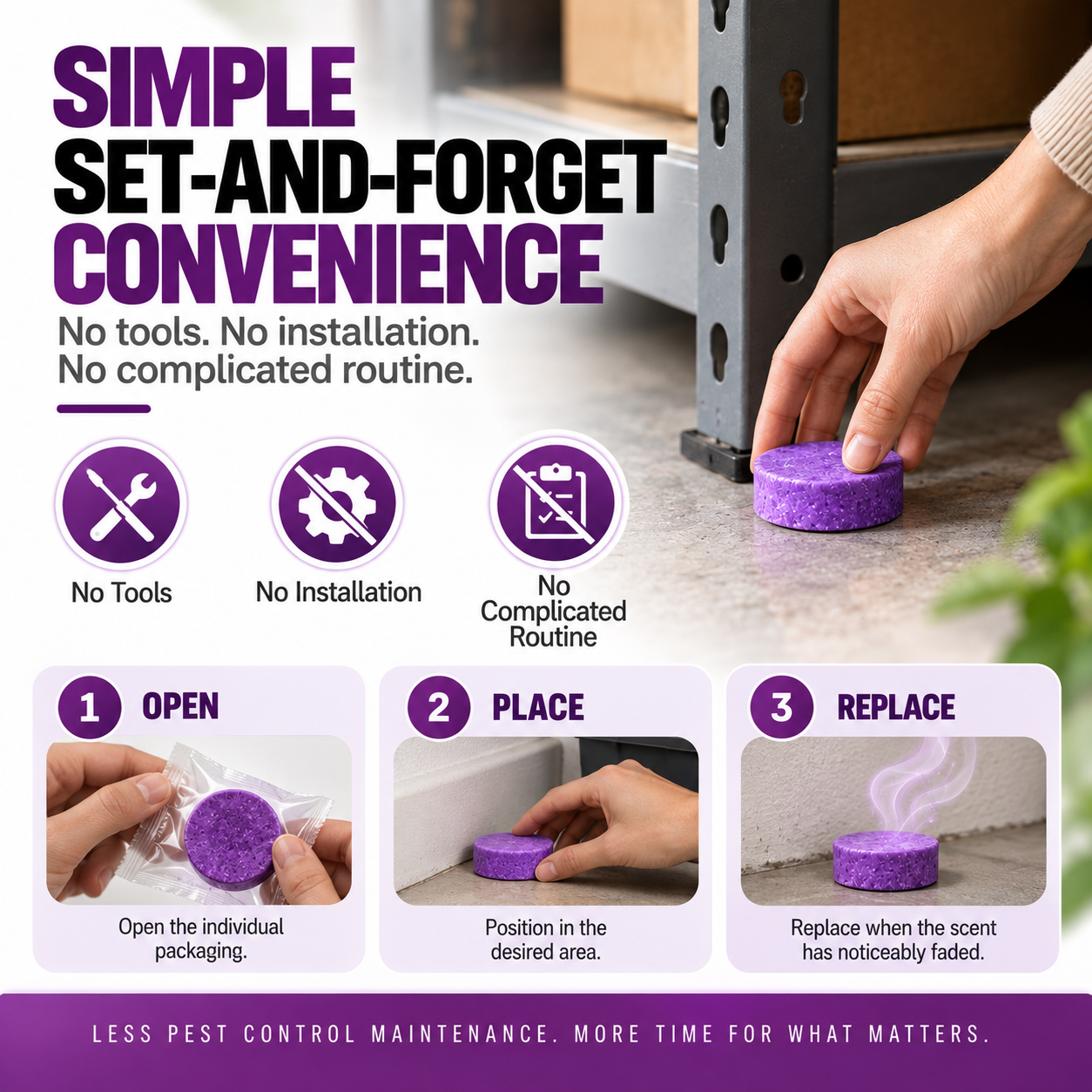 All-Natural Pest & Rodent Repellent Pucks