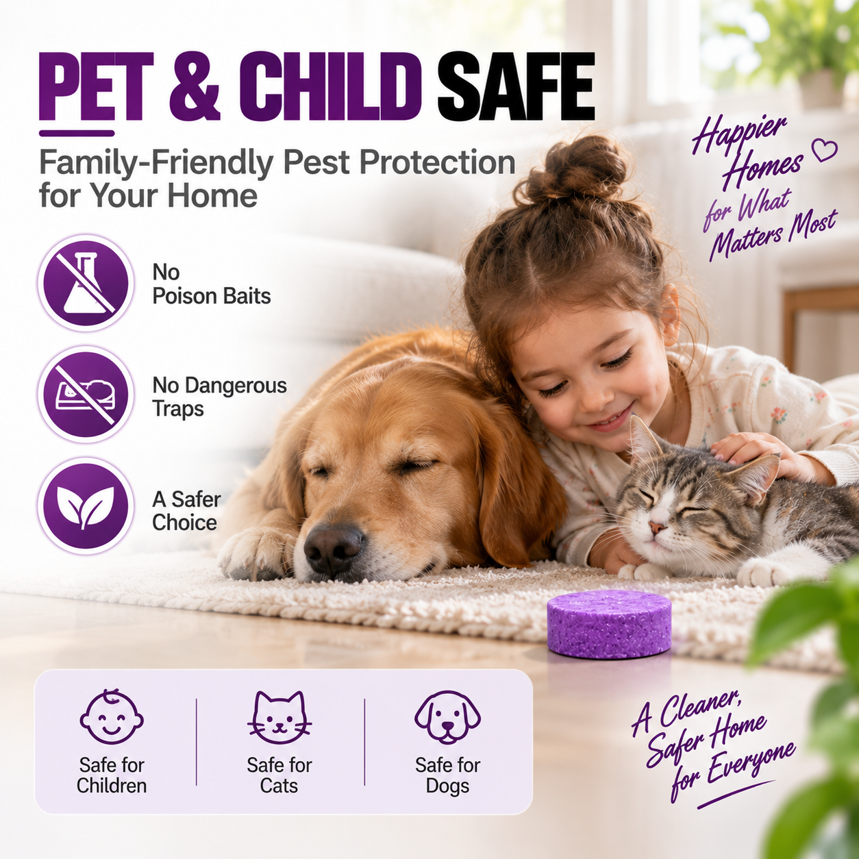 All-Natural Pest & Rodent Repellent Pucks