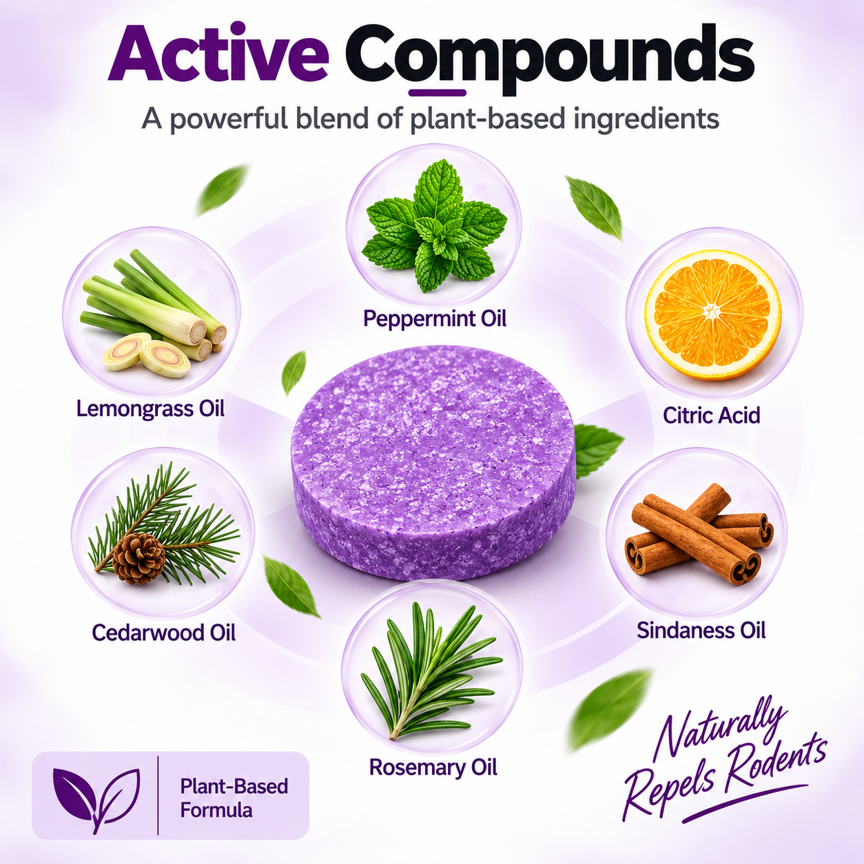 All-Natural Pest & Rodent Repellent Pucks