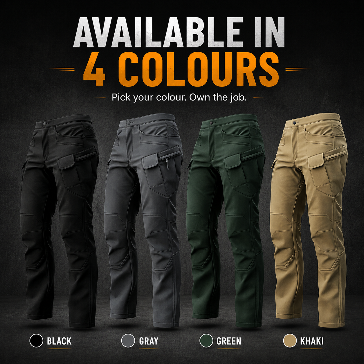All-Weather Pro Moisture-Wicking Tactical Pants