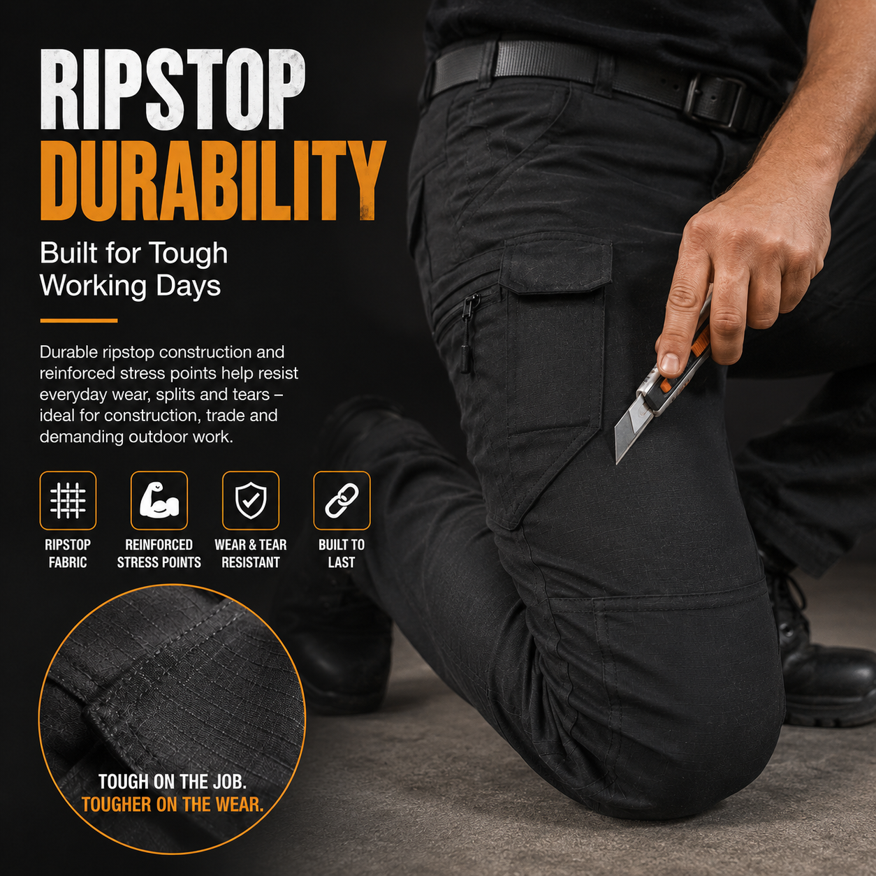 All-Weather Pro Moisture-Wicking Tactical Pants