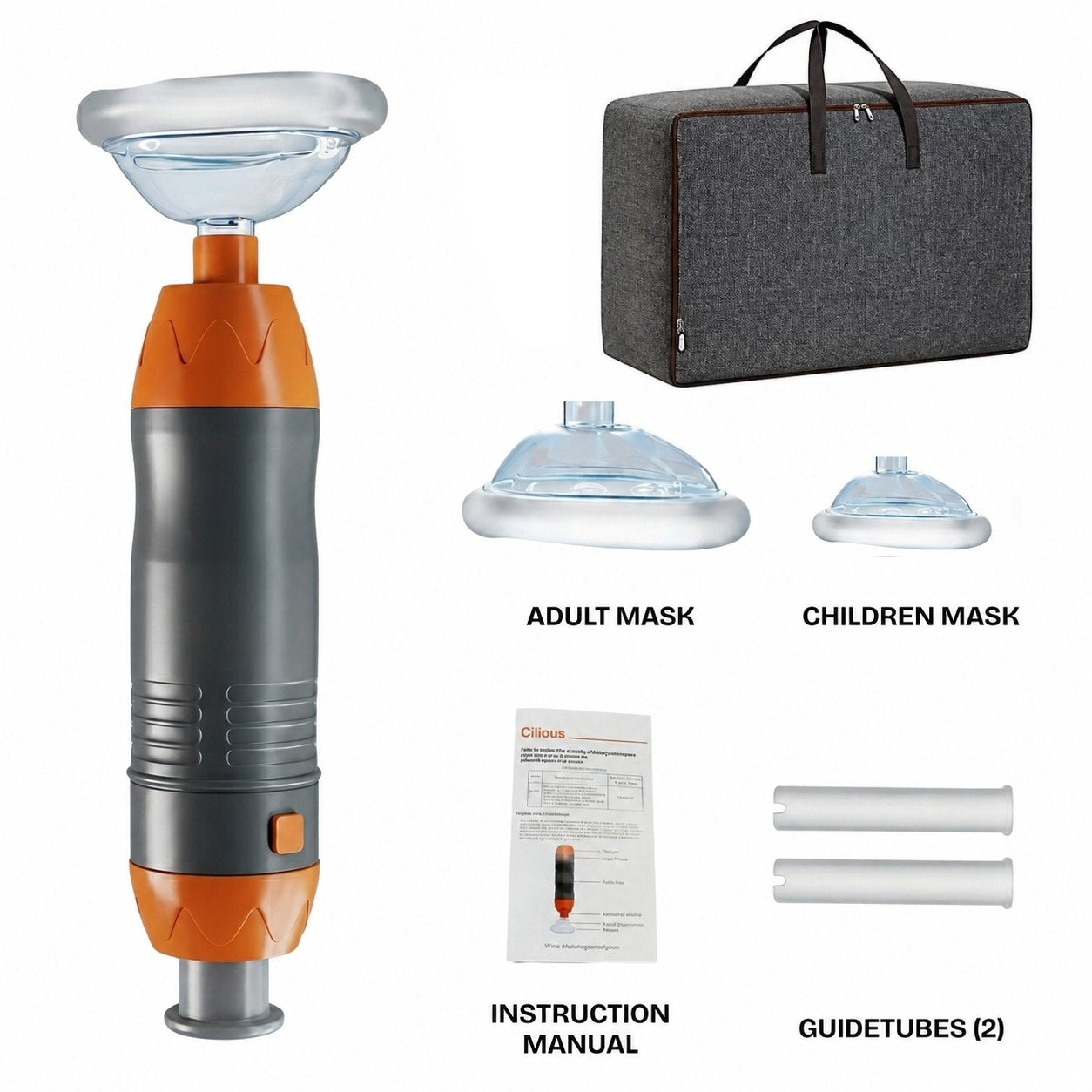 One-Button Anti-Choking Device