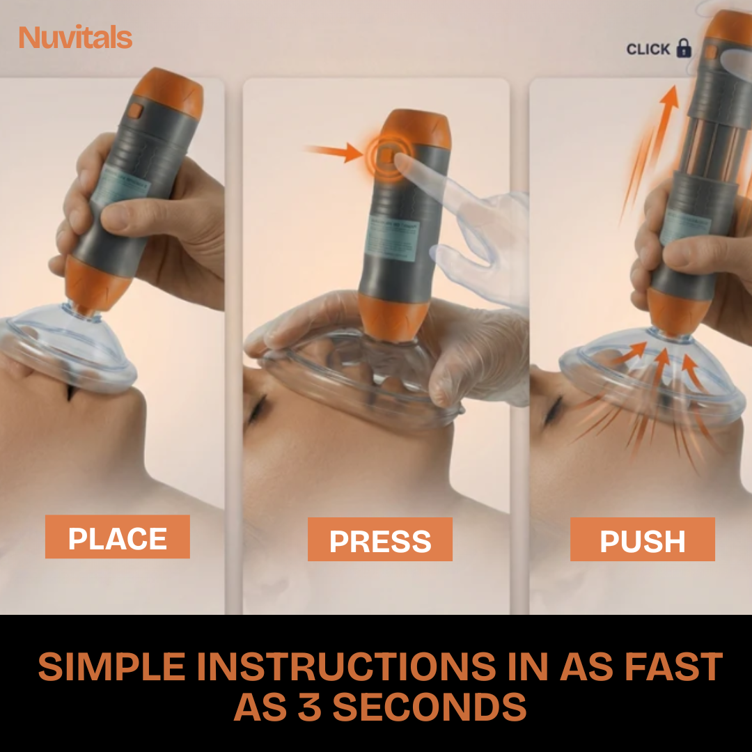 One-Button Anti-Choking Device