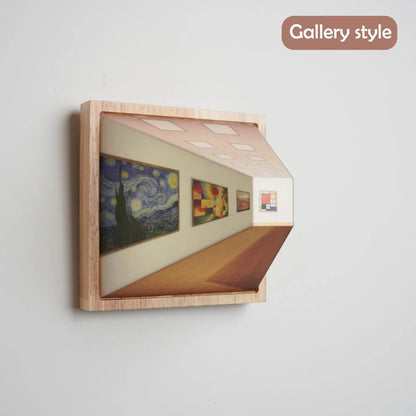 3D Naked Eye LED Night Light | Wall-Mounted & Adjustable